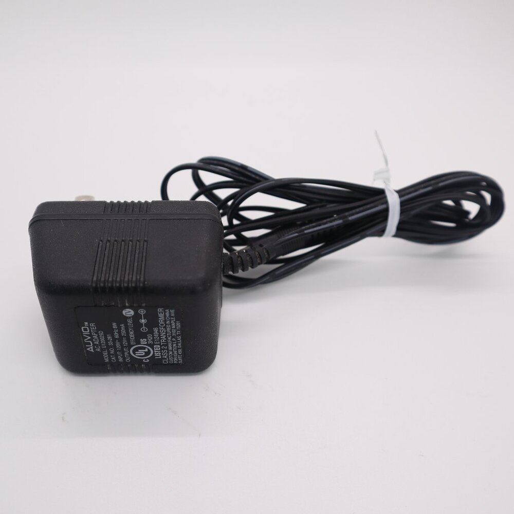 Auvio AC Adapter U120025D 33-281 Wireless Headphone System Power Cord original